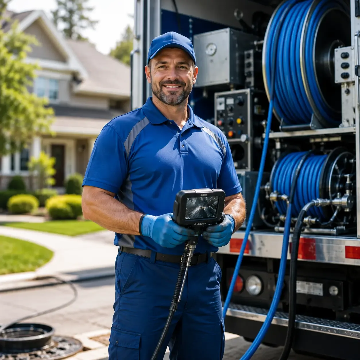 Local outdoor drain cleaning specialists in Blair, OK